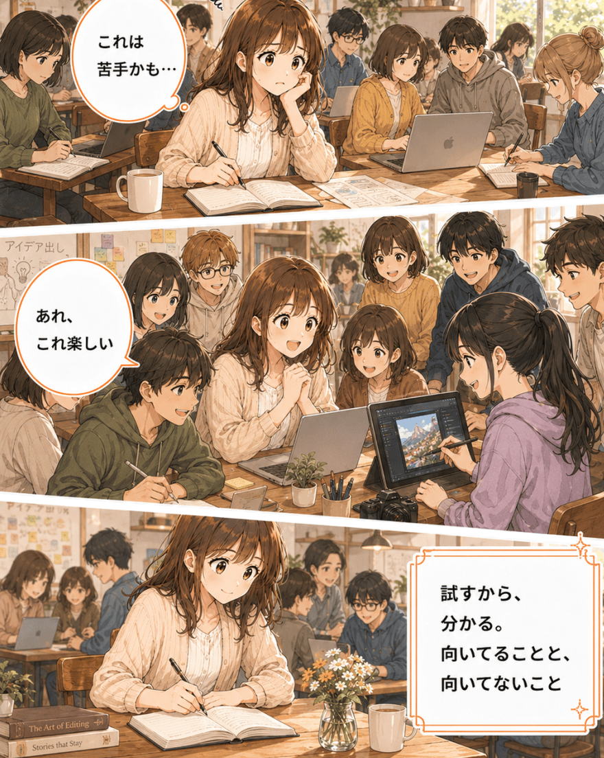 ジョージア暮らしのストーリー コマ1